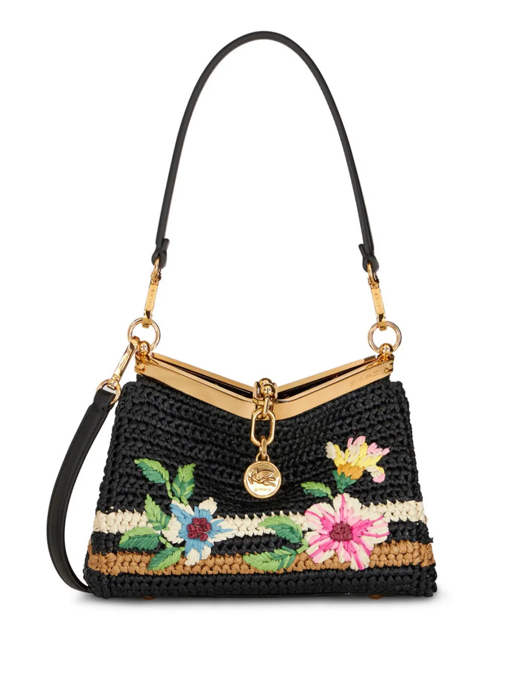 ETRO Vela floral embroidered crossbody bag
