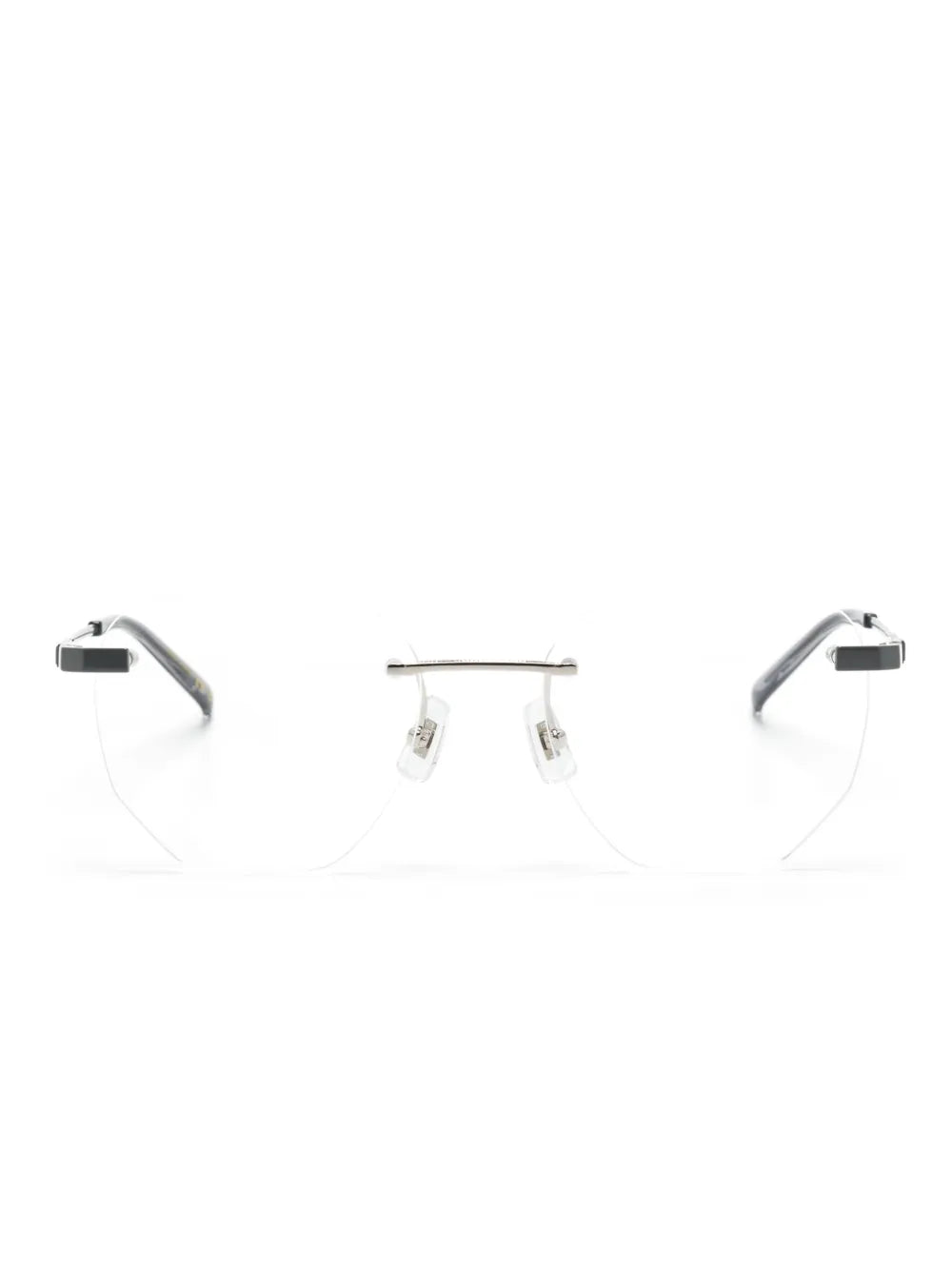 Dunhill geometric frame glasses