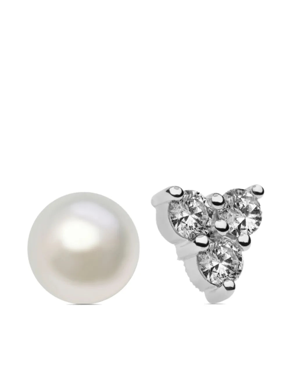 AUTORE MODA Saskia sterling silver and pearl earrings