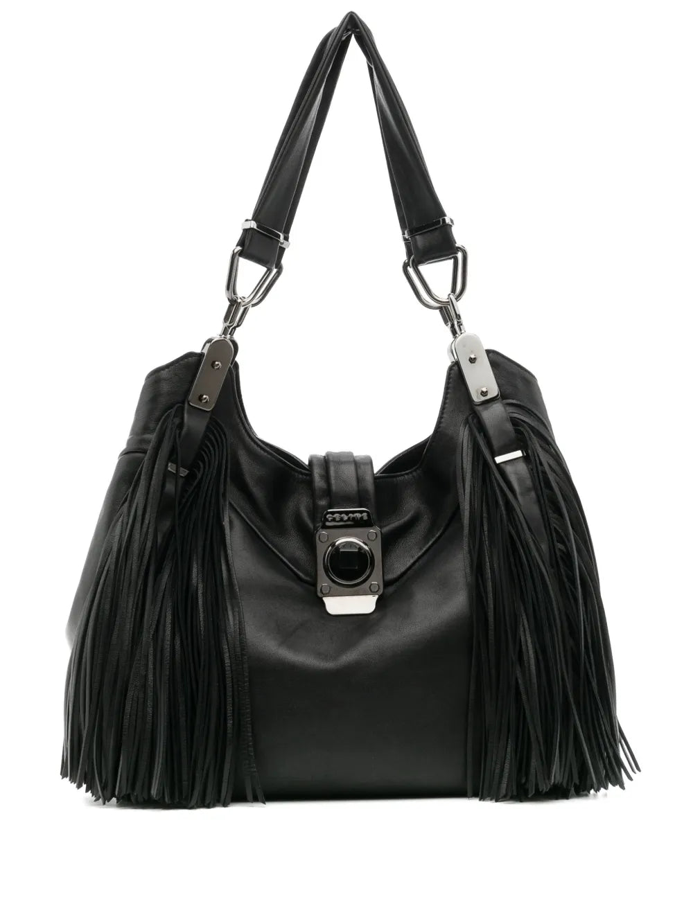 Céline Dimitri fringed tote bag