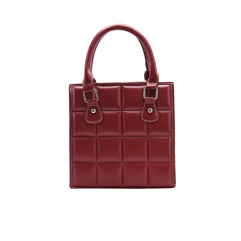 Fashion Casual Plaid Single Shoulder Bag for Women