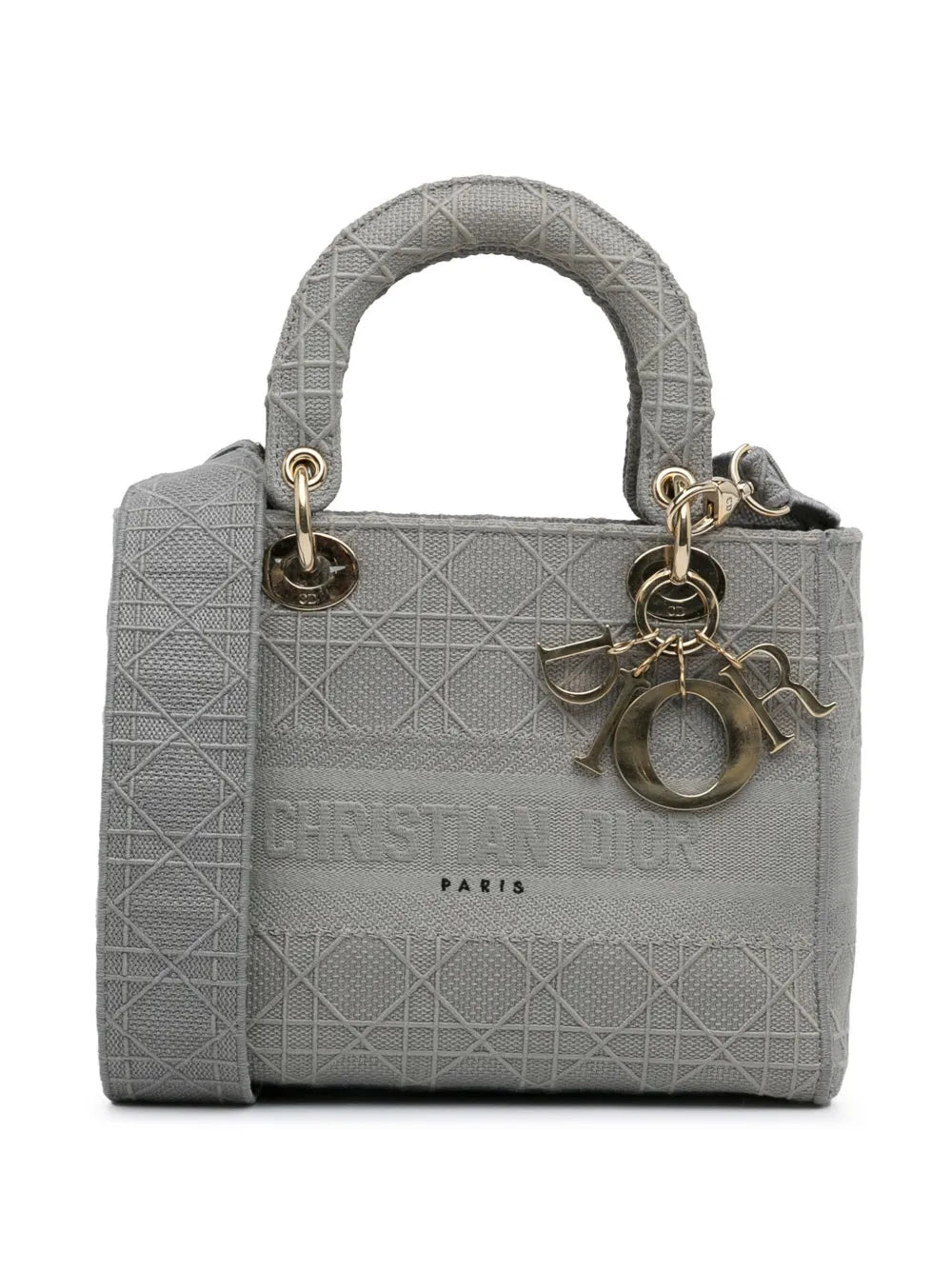 Christian Dior 2020 medium Cannage Lady D Lite two way handbag