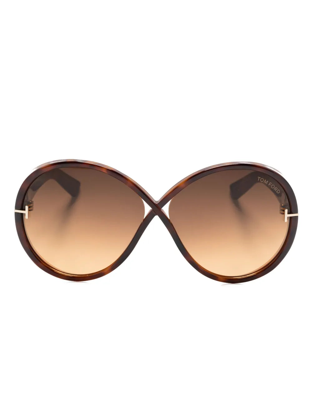 TOM FORD Eyewear Edie oversize frame sunglasses