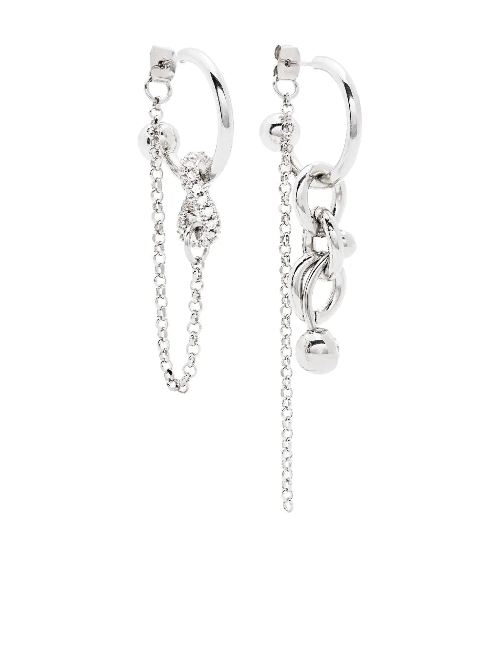 Justine Clenquet Abel crystal embellished earrings