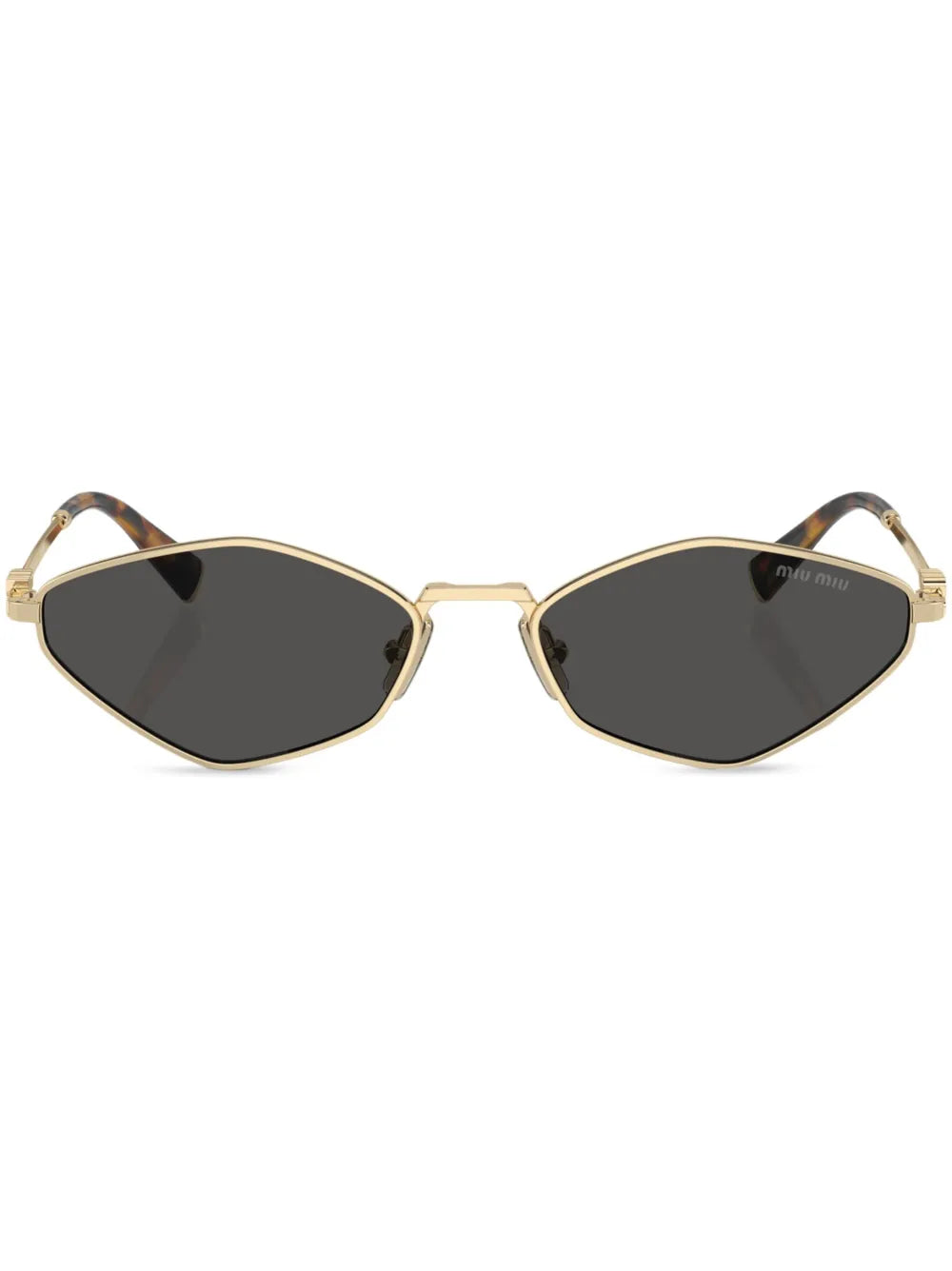 Miu Miu Eyewear logo lettering geometric frame sunglasses