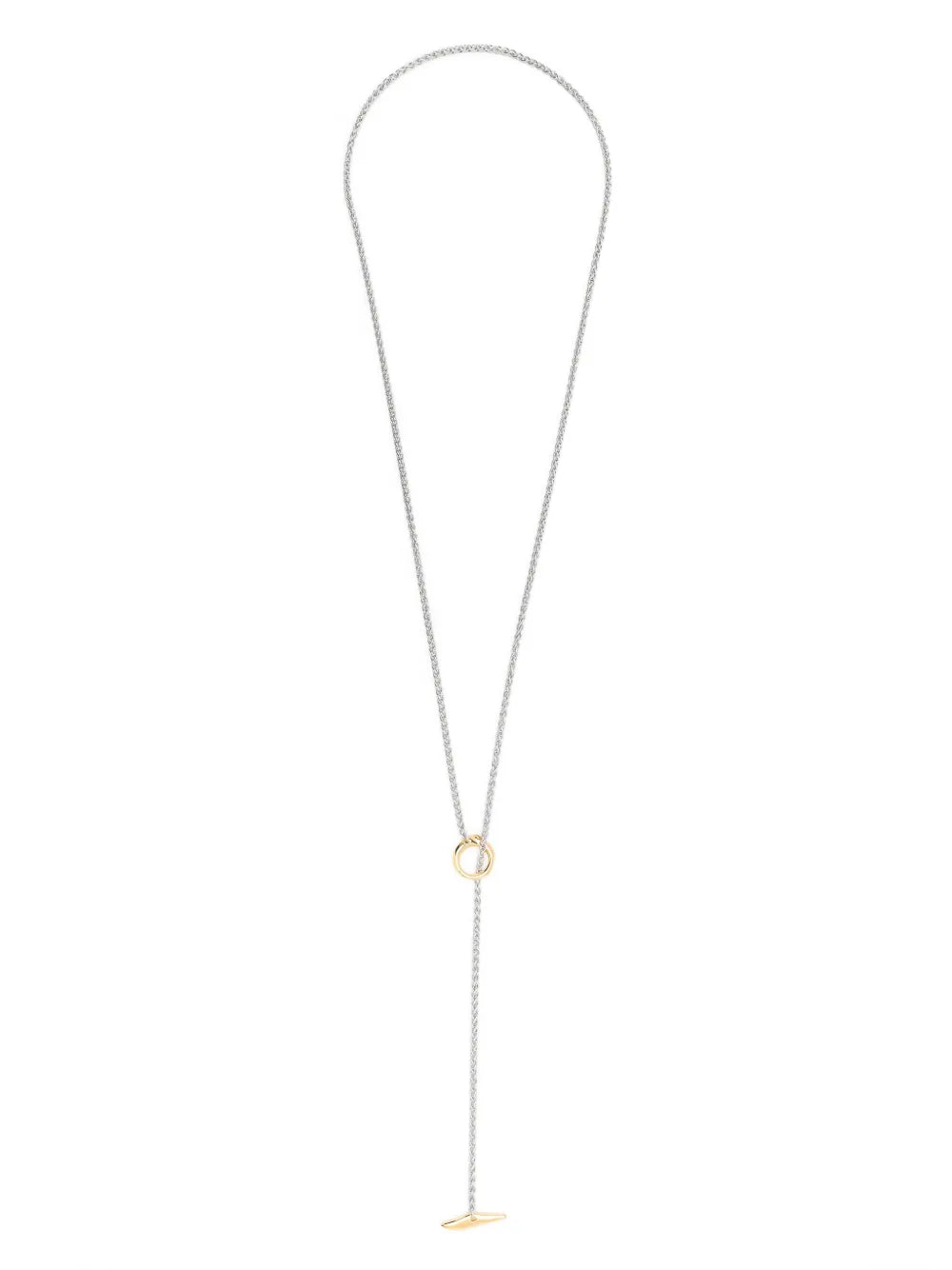 Tom Wood Robin Duo L chain necklace