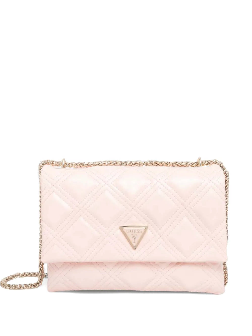 GUESS USA logo plaque shoulder bag