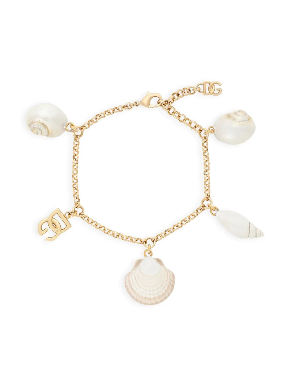 Dolce & Gabbana DG charm shell bracelet