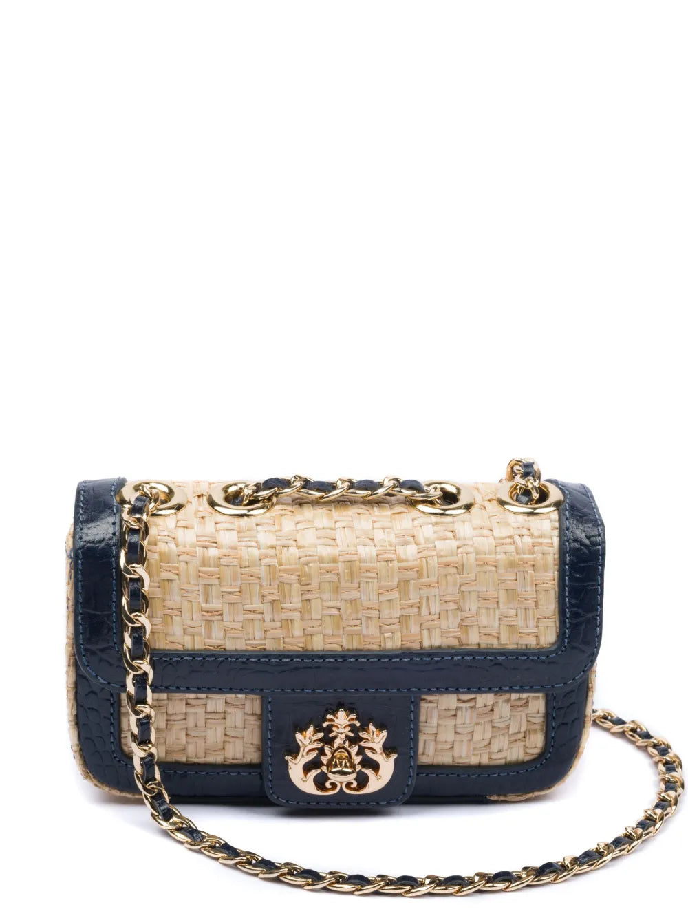 Isla logo plaque shoulder bag