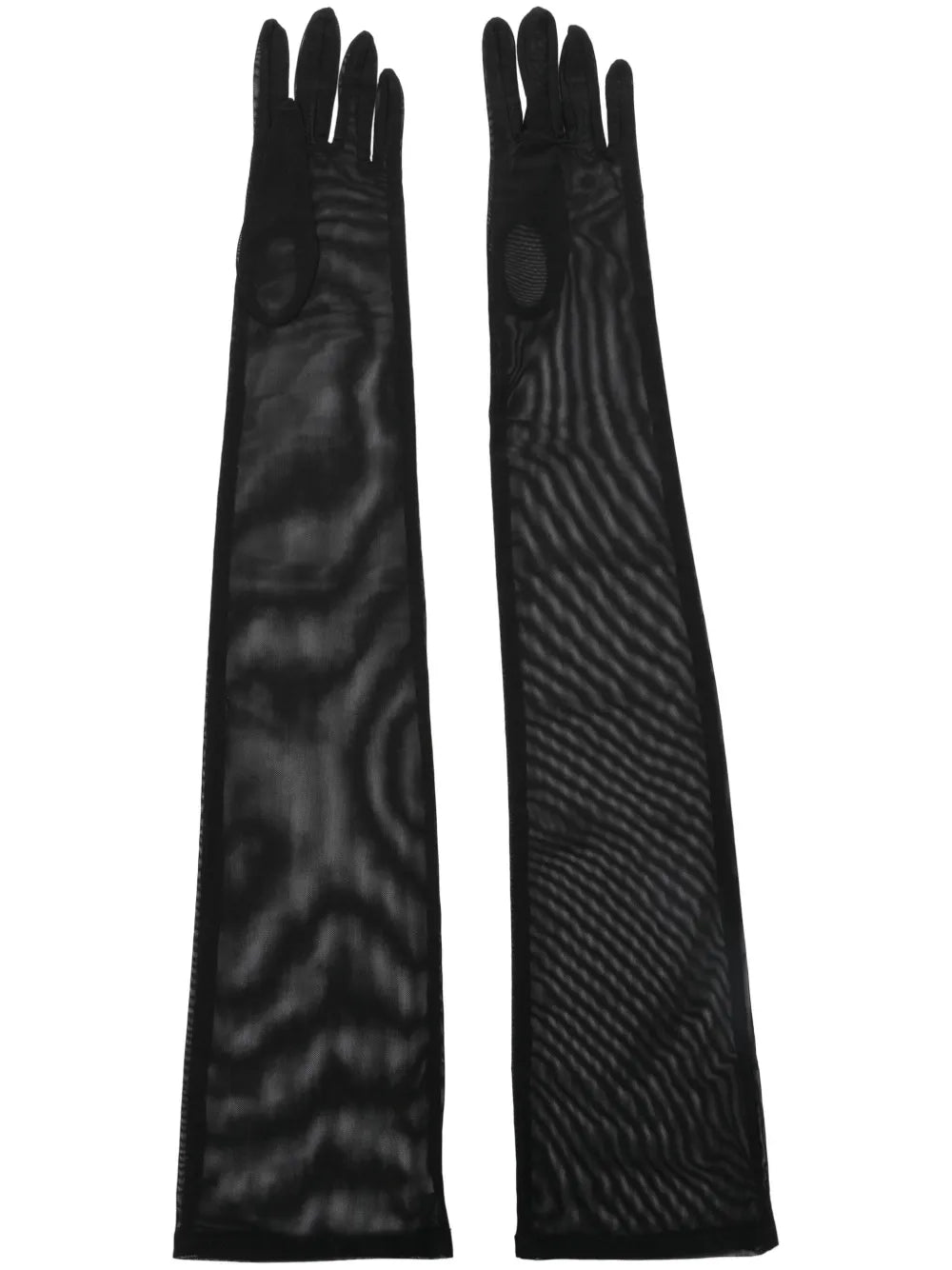 Ioana Ciolacu long length mesh gloves