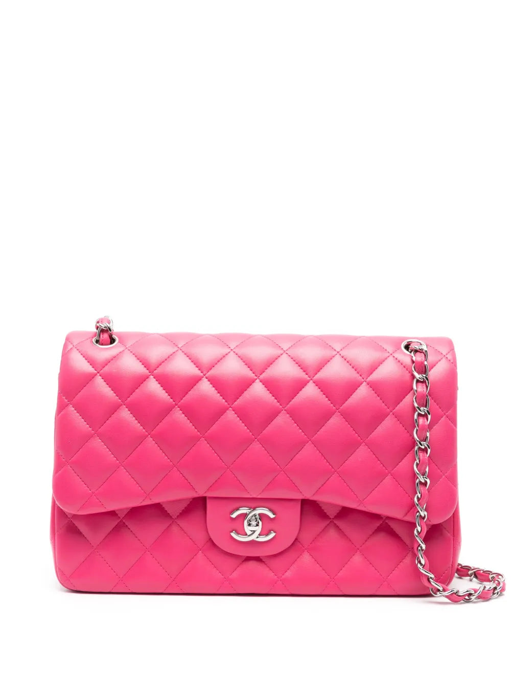 CHANEL Jumbo leather shoulder bag