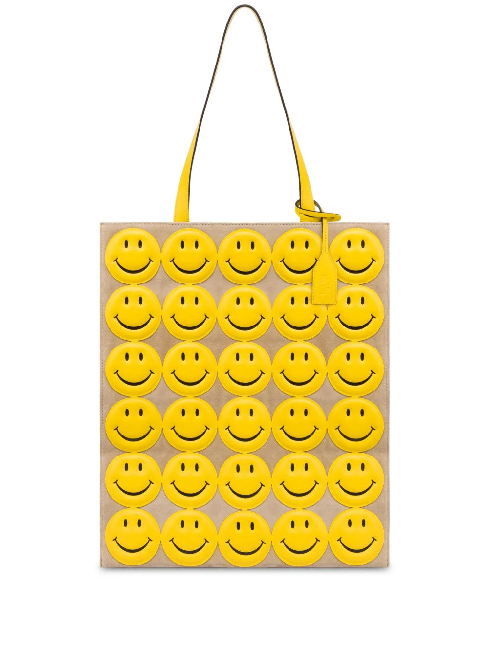 Moschino Smiley leather shoulder bag