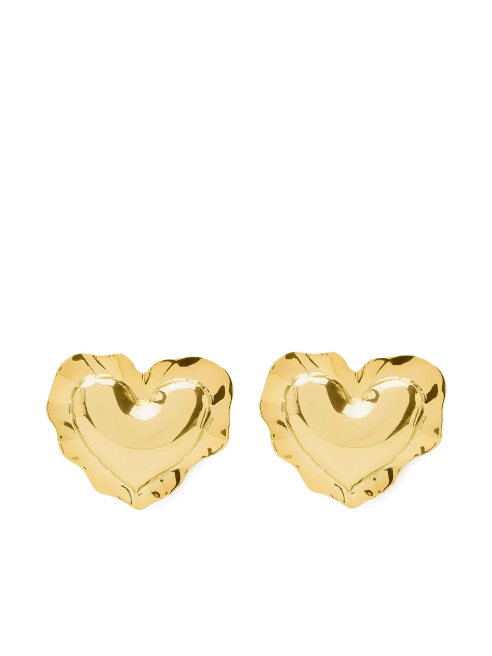 Nina Ricci cushion heart earrings