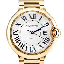 cartier ballon bleu 36mm yellow gold unisex watch