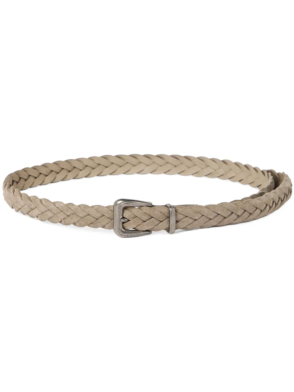 Brunello Cucinelli braided leather belt