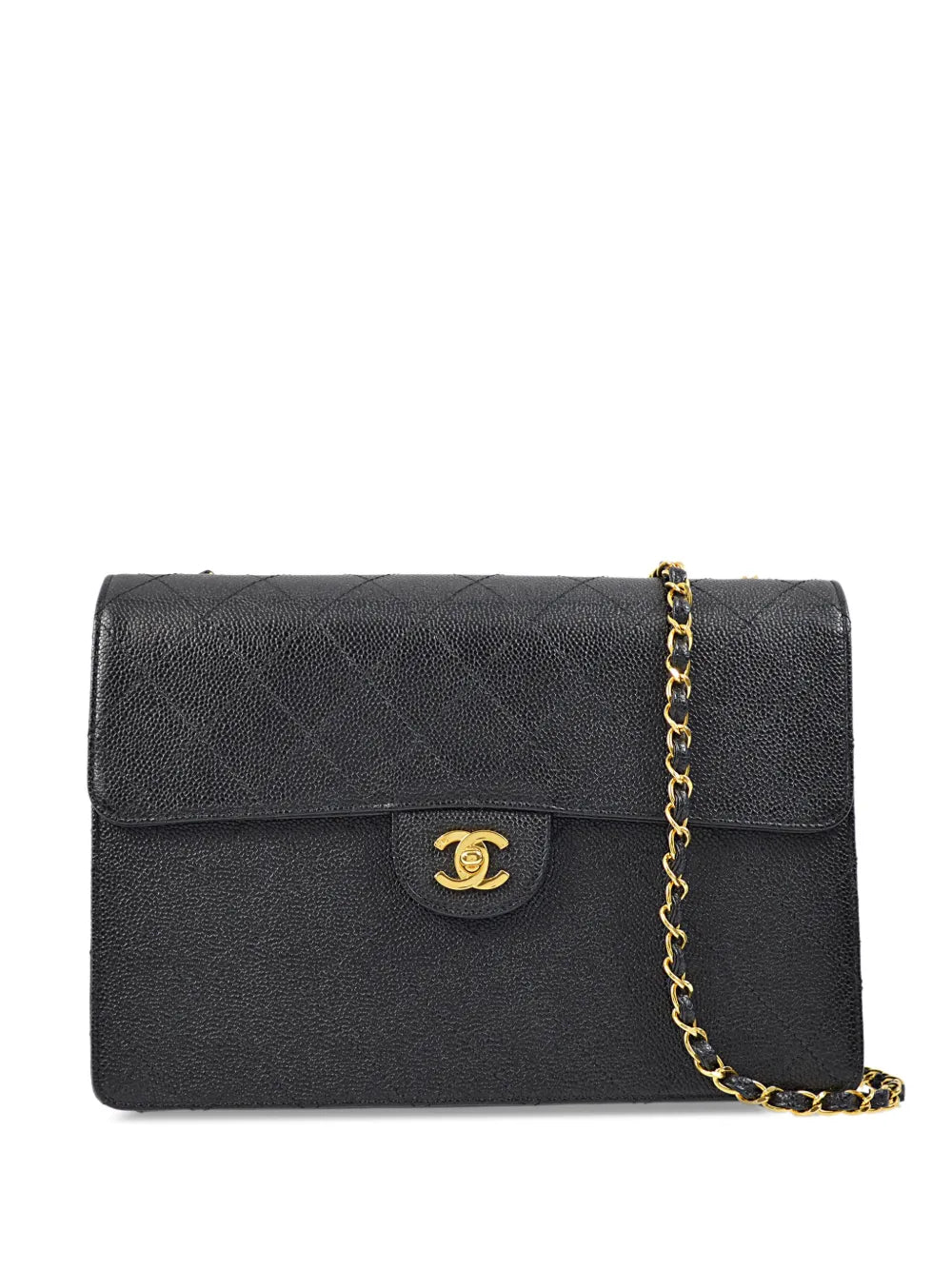CHANEL 1998 jumbo Classic Flap shoulder bag