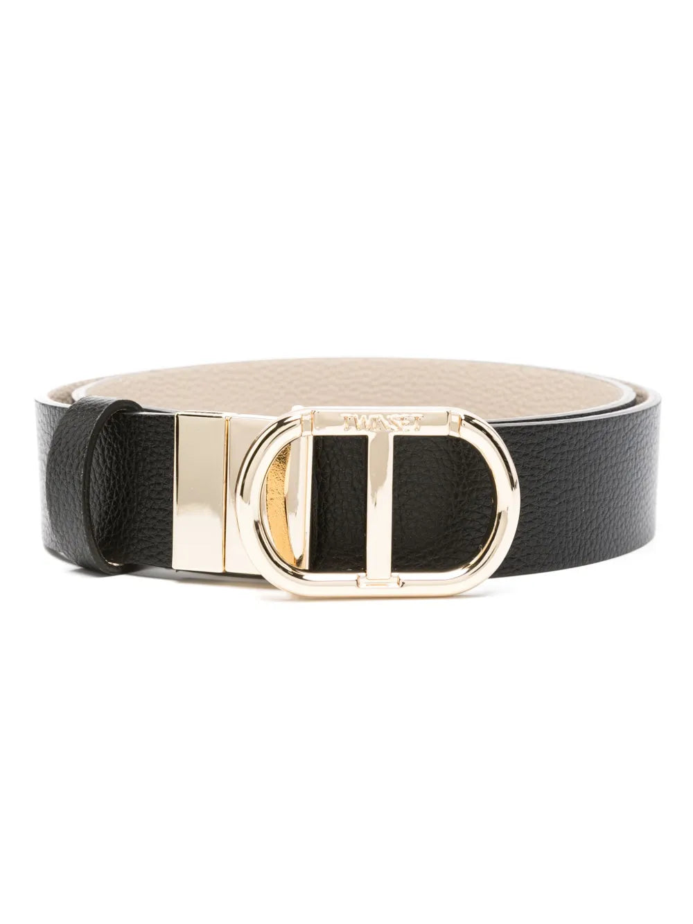 TWINSET logo buckle reversible belt