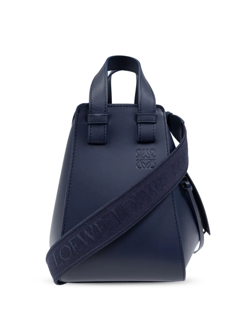 LOEWE compact Hammock leather tote bag