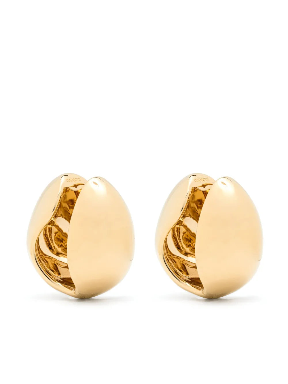 Coperni XL Logo Creole earrings