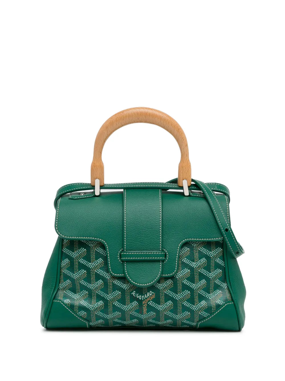 Goyard 2019 Mini Goyardine Saigon Souple satchel
