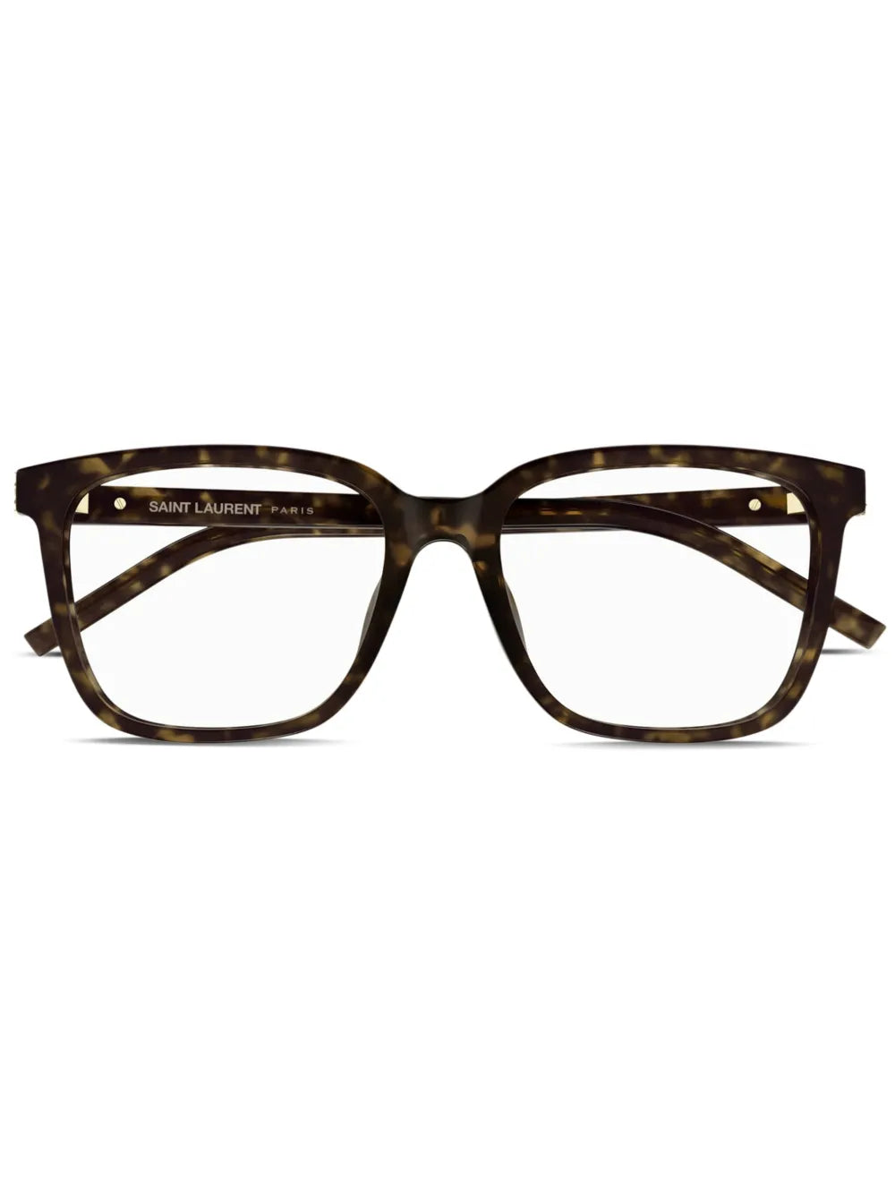 Saint Laurent Eyewear tortoiseshell effect square glasses