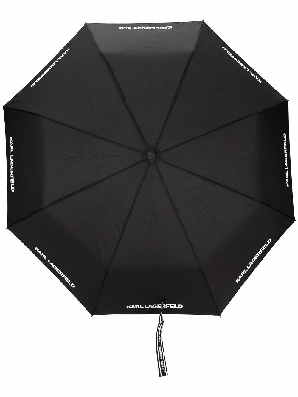 Karl Lagerfeld logo print umbrella