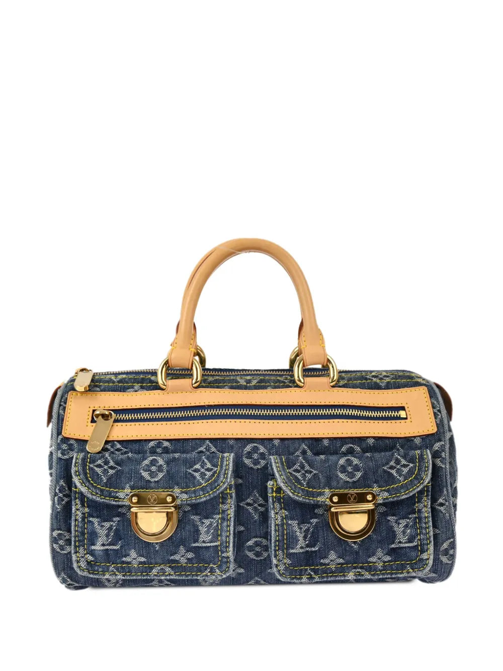 Louis Vuitton 2005 Neo Speedy denim handbag