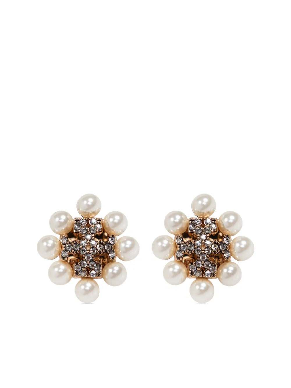 Tory Burch crystal embellished earrings