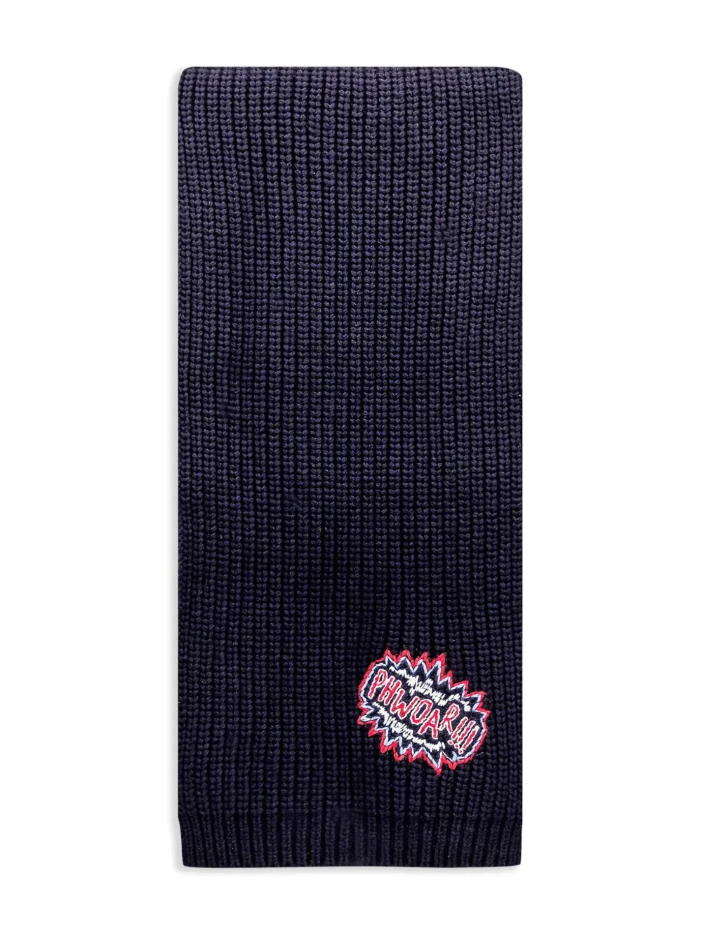Anya Hindmarch logo patch scarf