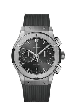 hublot classic fusion chronograph titanium man's watch