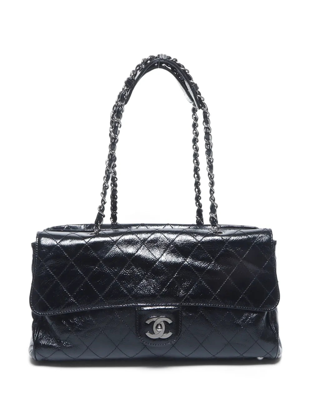 CHANEL 2005 diamond quilted shoulder bag