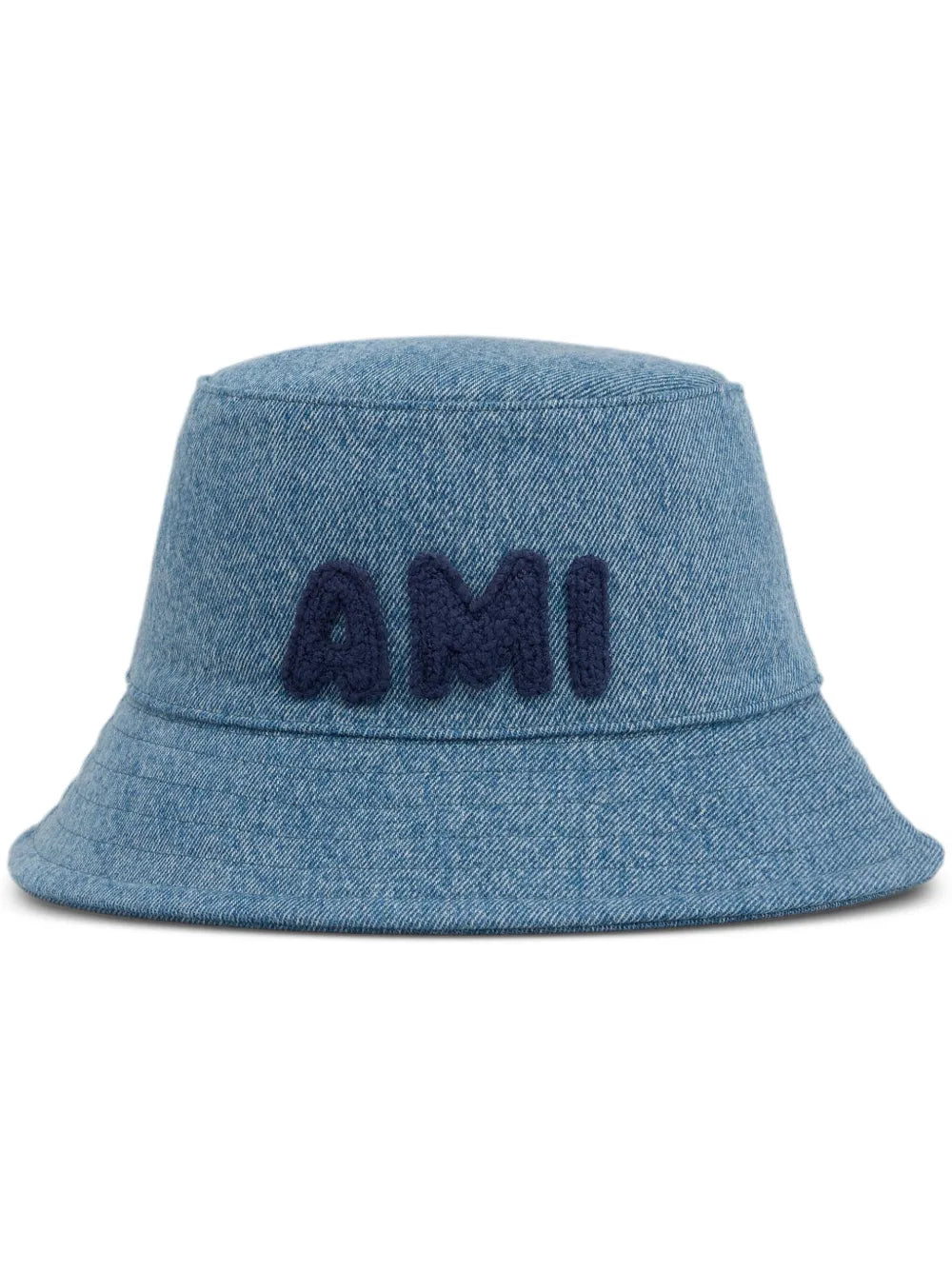 AMI Paris logo appliqué bucket hat