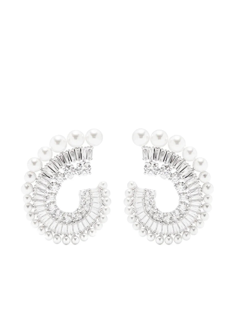 Swarovski pearl detail earrings