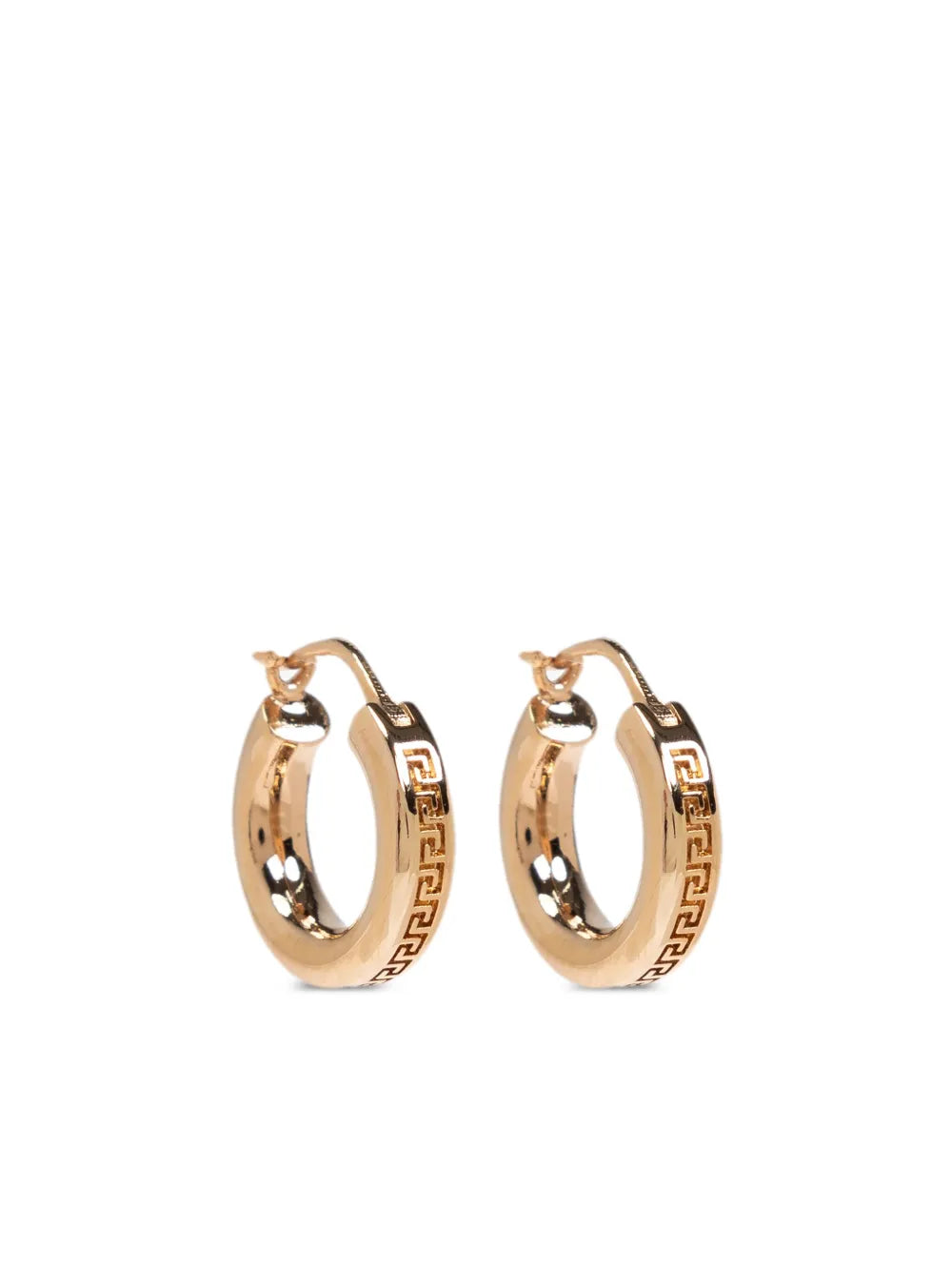 Versace Greca hoop earrings