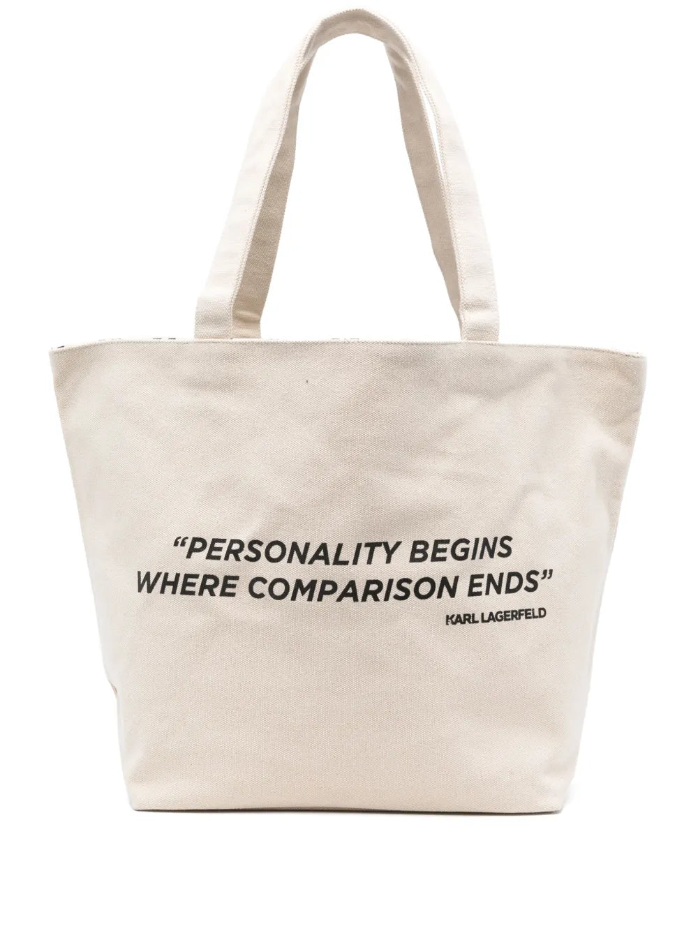 Karl Lagerfeld cotton tote bag