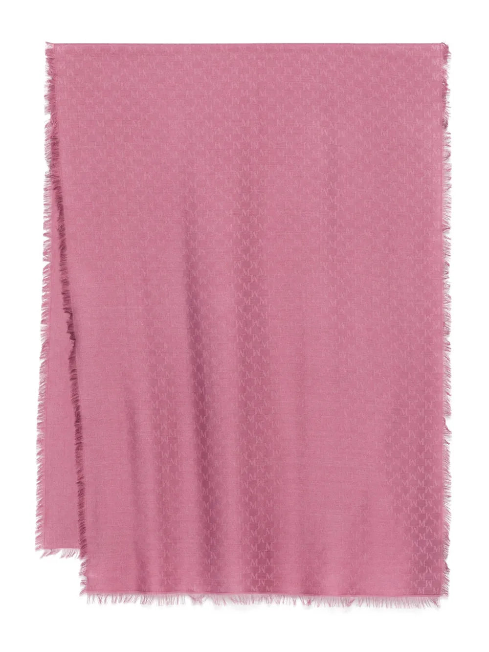 Max Mara logo jacquard scarf