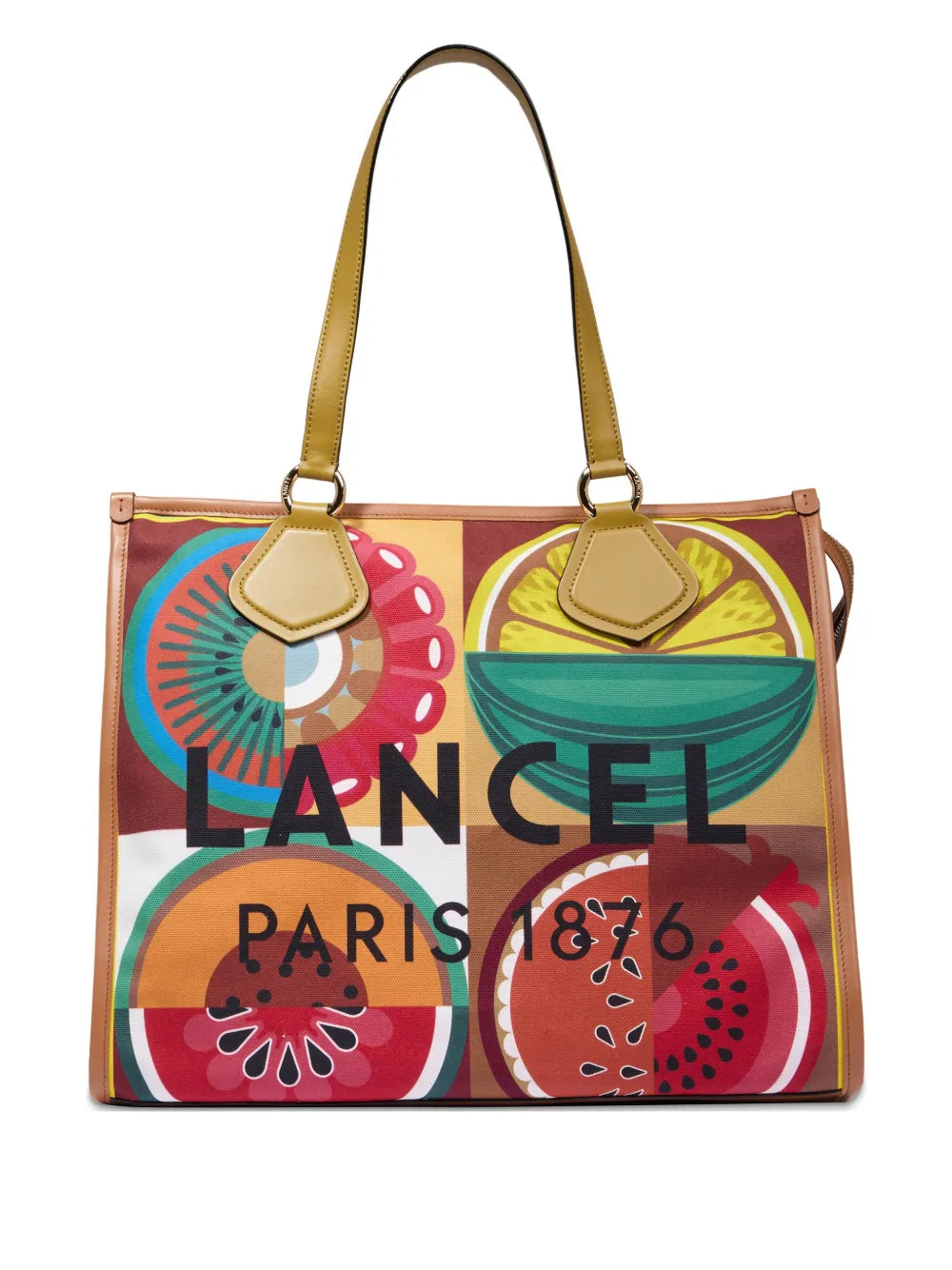 Lancel large tote bag