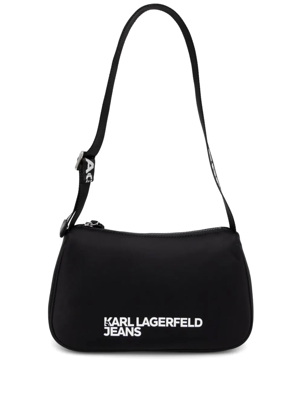 Karl Lagerfeld Jeans logo print shoulder bag