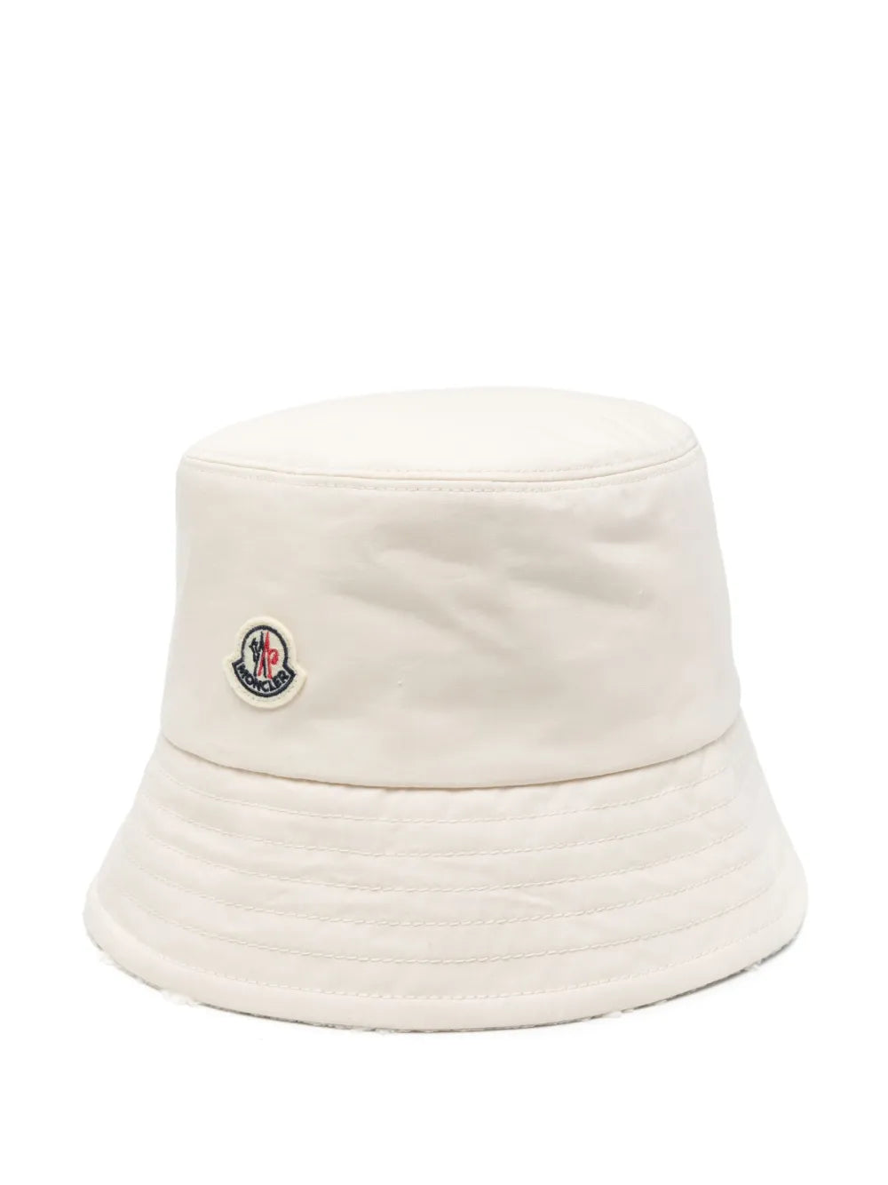 Moncler logo patch bucket hat
