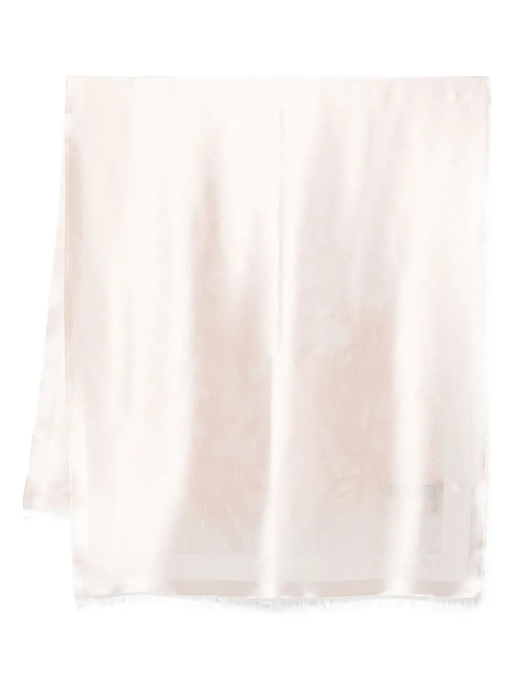 Emporio Armani logo jacquard scarf