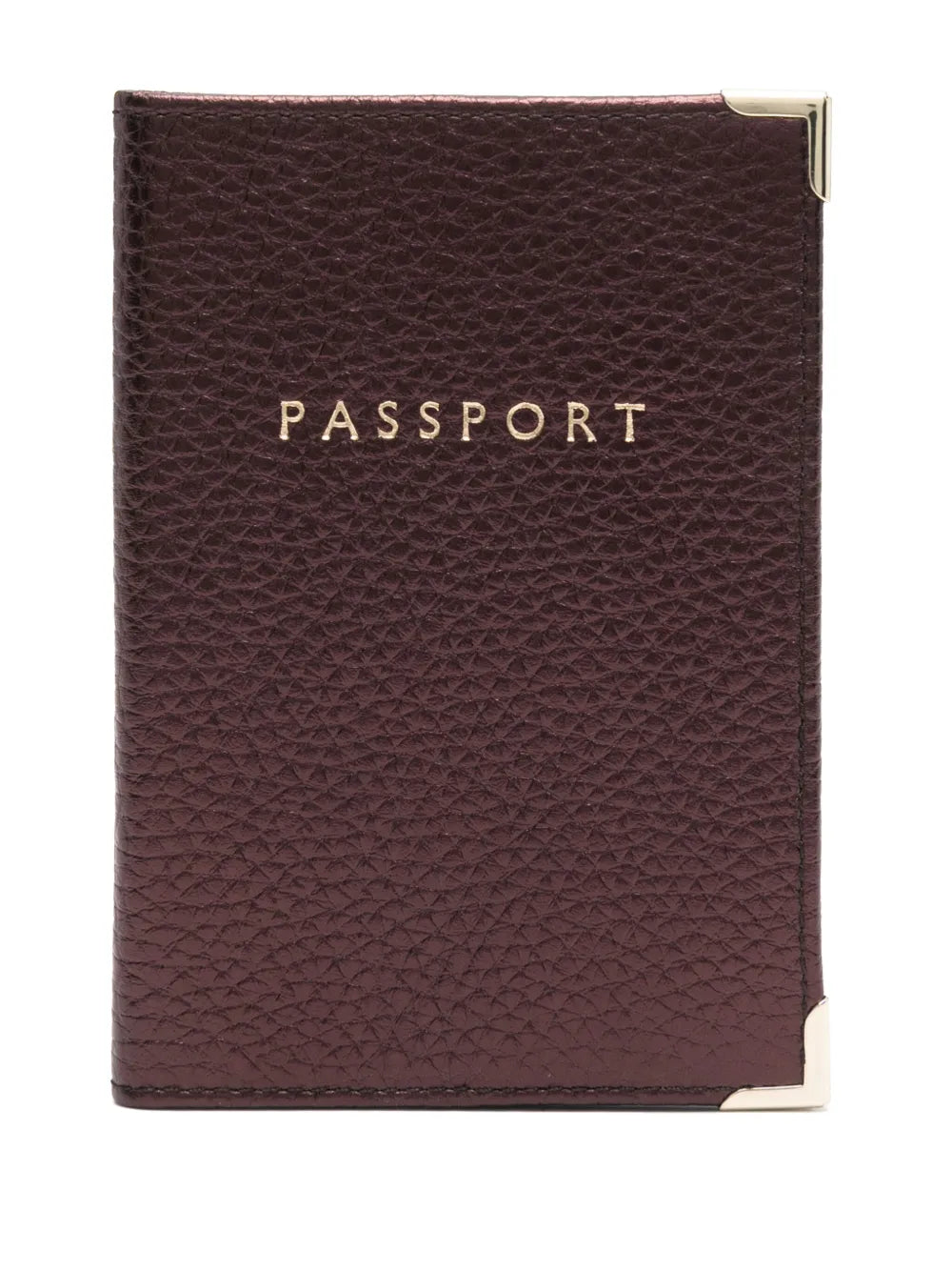 Aspinal Of London leather passport cover