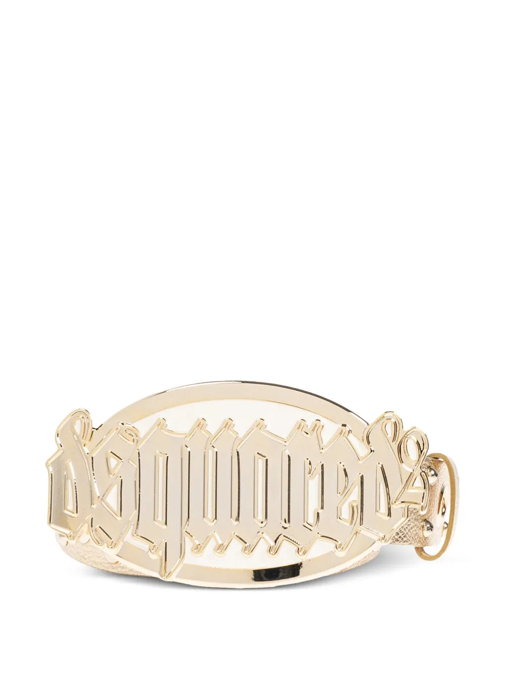 DSQUARED2 logo plaque belt