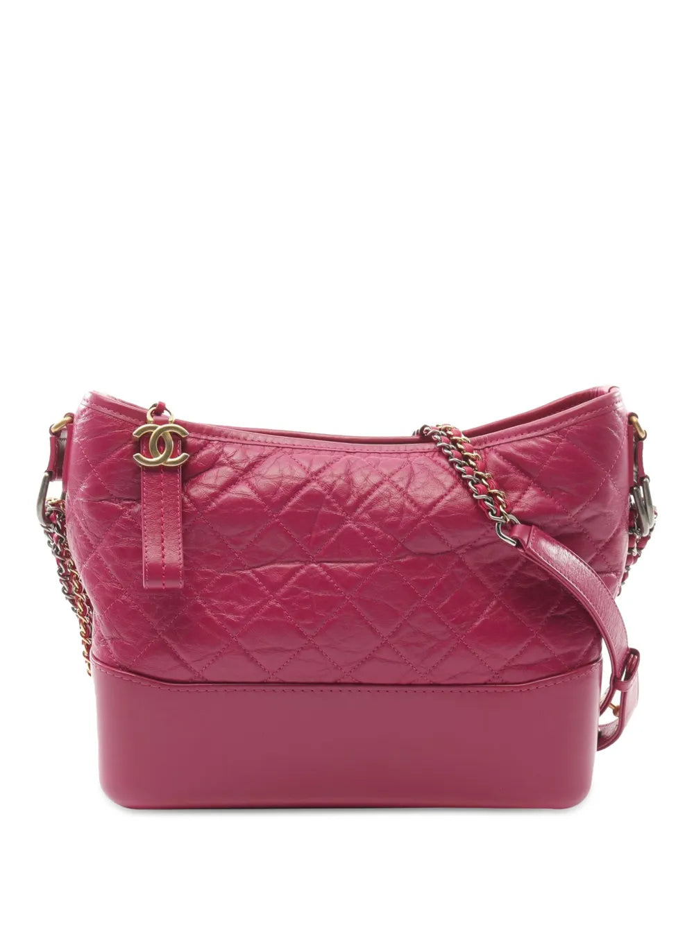 CHANEL 2019 Medium Aged Calfskin Gabrielle crossbody bag