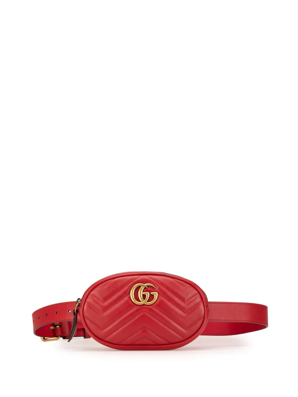 Gucci 2016 2024 Leather GG Marmont Matelasse belt bag