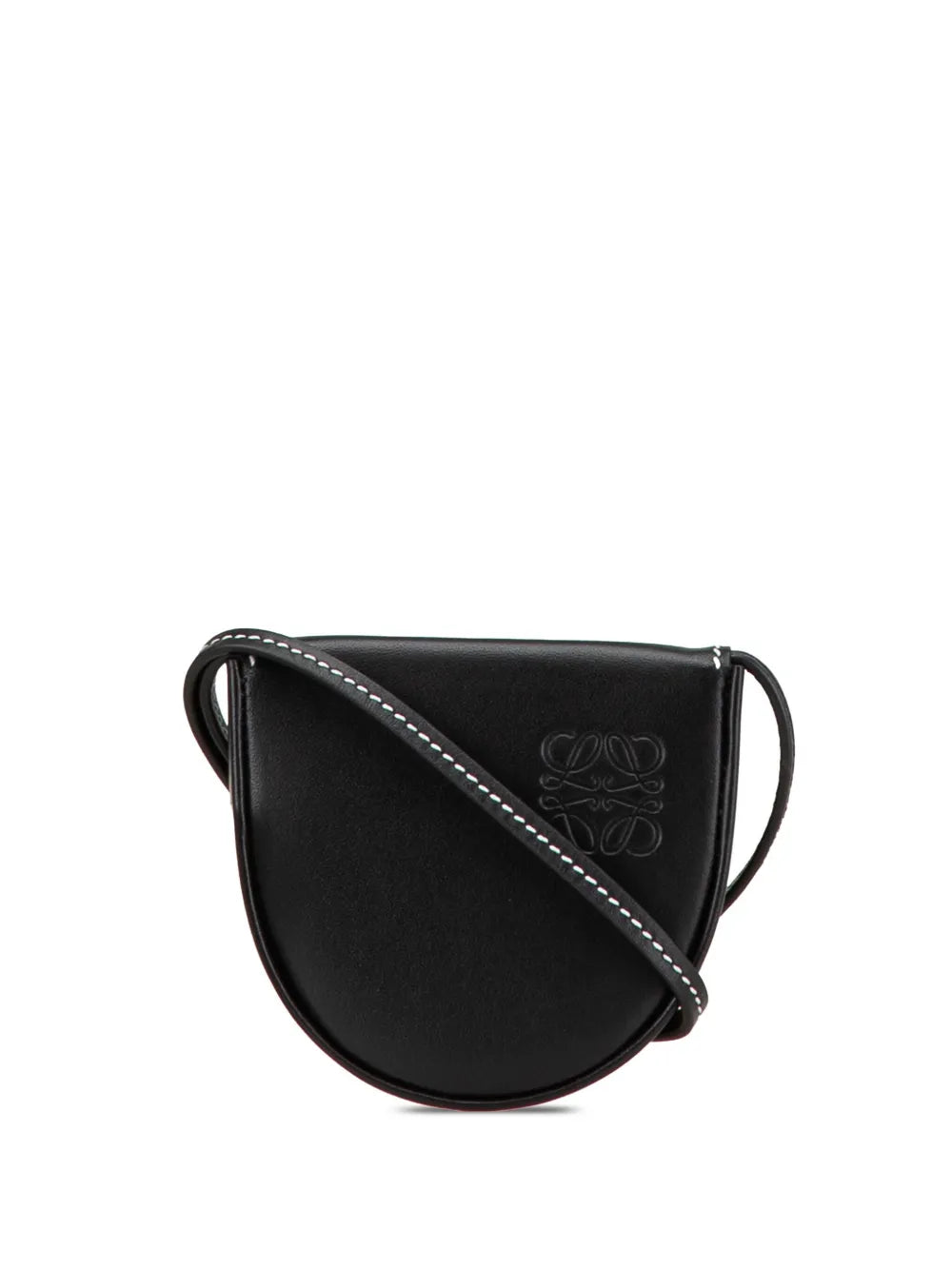 Loewe 2010 2024 Mini Soft Calfskin Heel Pouch crossbody bag