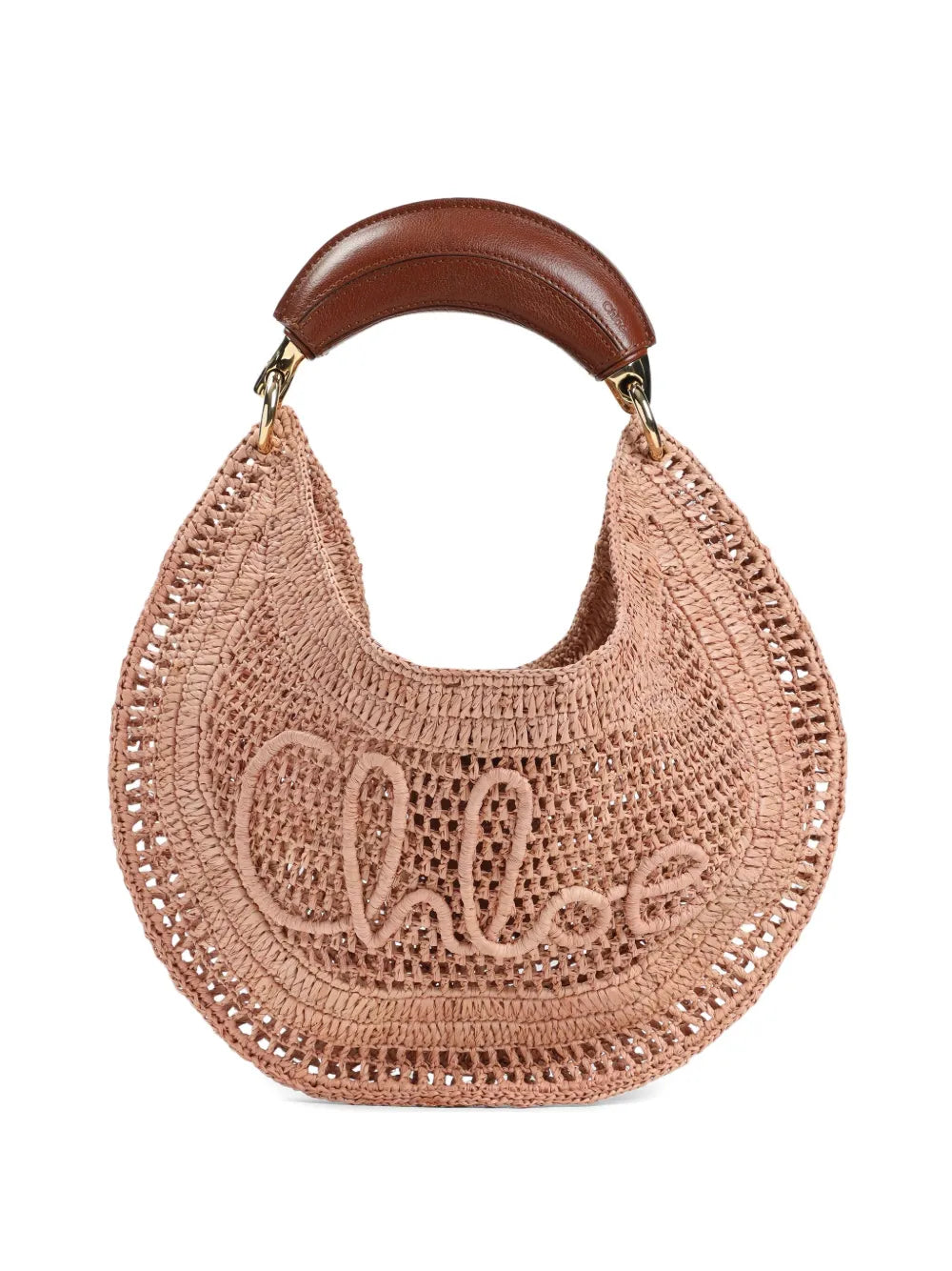Chloé logo embroidered tote bag
