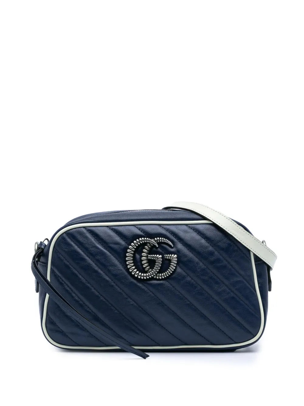 Gucci 2016 2024 Small Leather GG Marmont Torchon crossbody bag