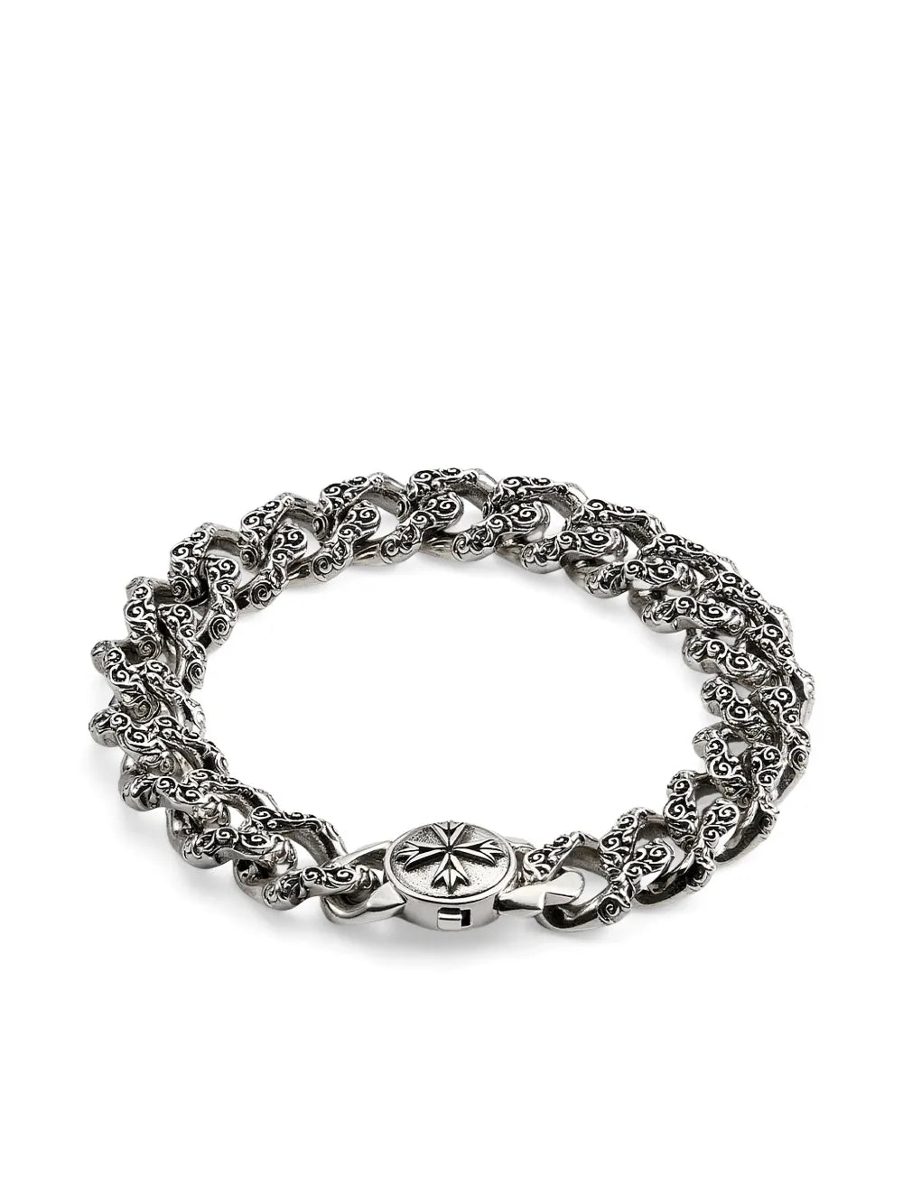 Emanuele Bicocchi Flourish chain bracelet