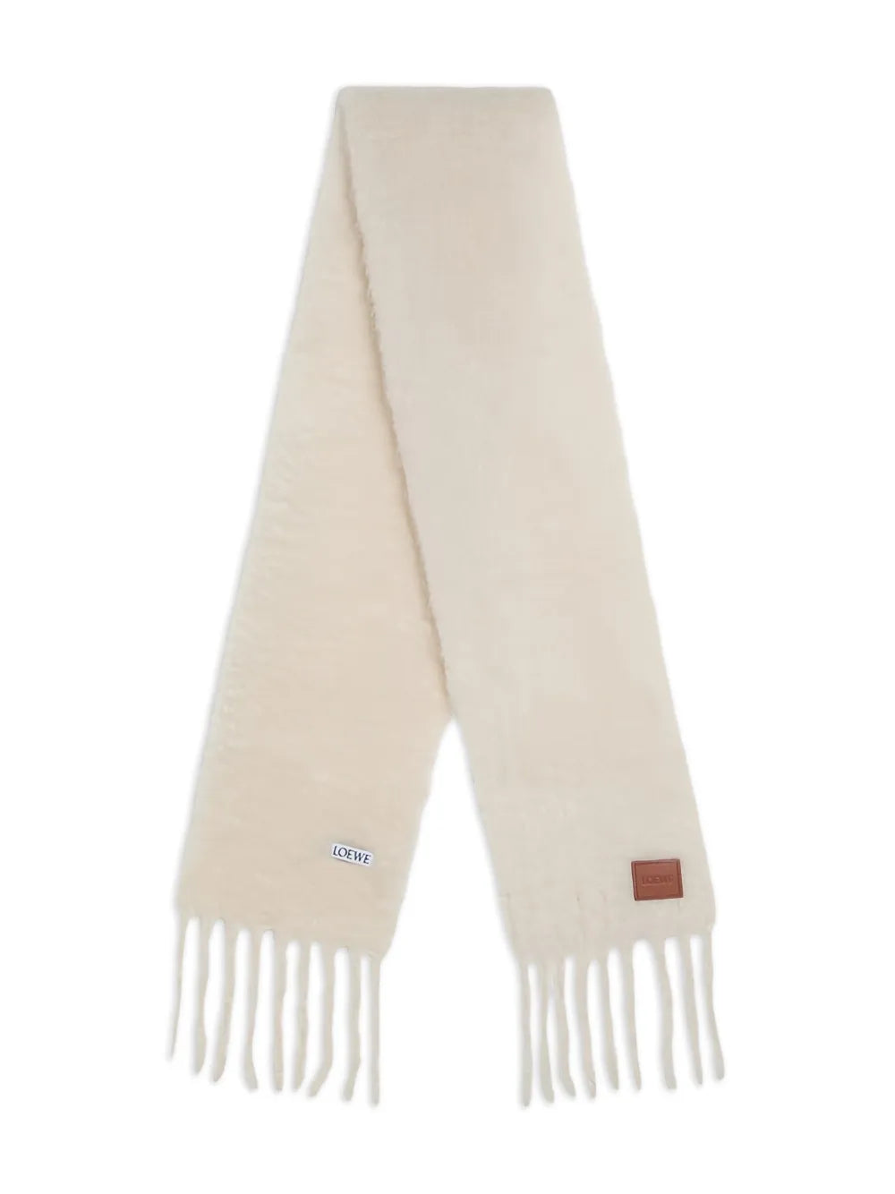 LOEWE brushed finish scarf