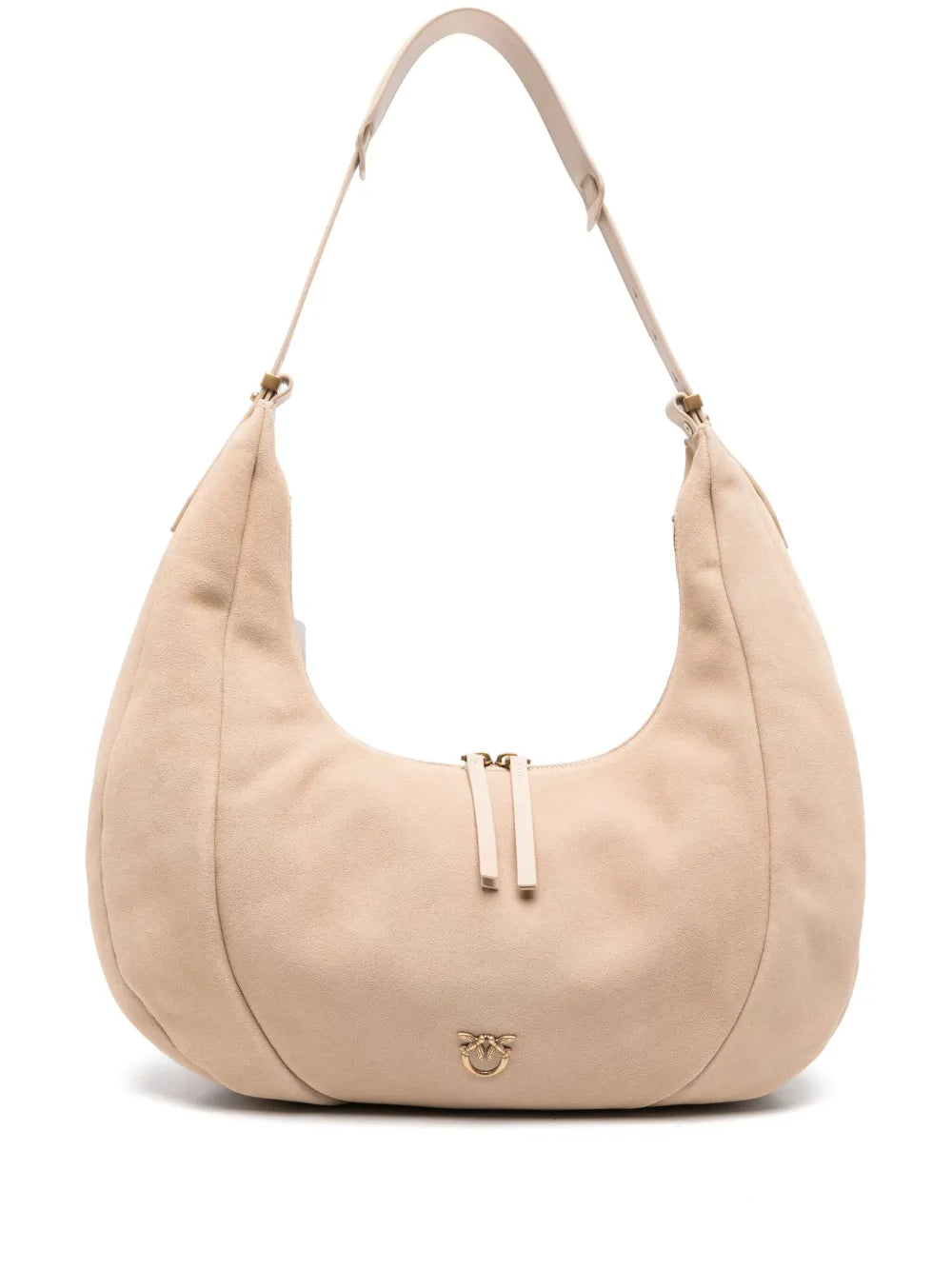 PINKO suede shoulder bag
